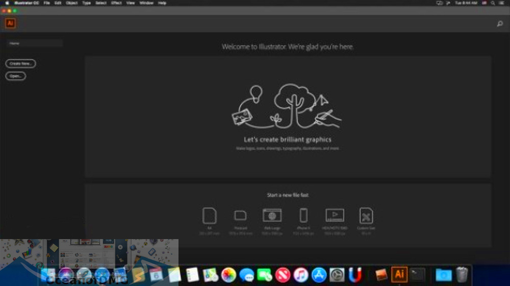 Adobe Illustrator 2020 for Mac Offline Installer Download-OceanofDMG.com