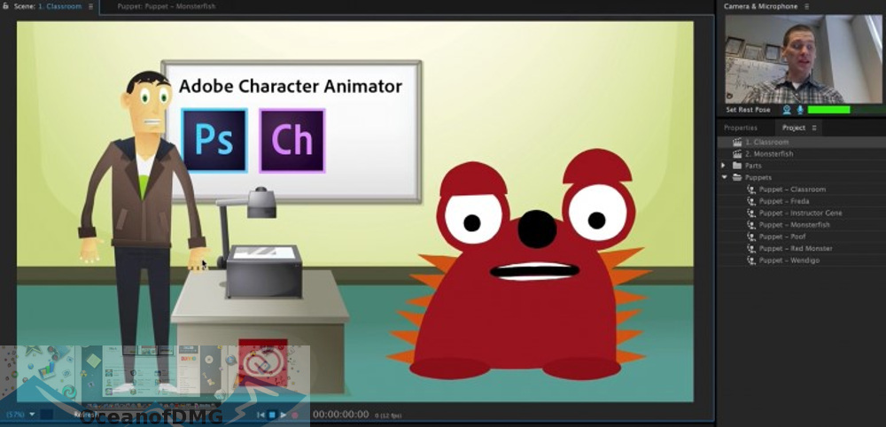 Adobe Character Animator 2020 for Mac Offline Installer Download-OceanofDMG.com