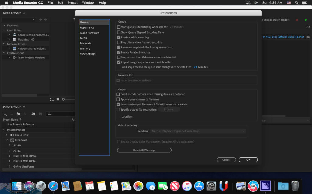 Adobe Media Encoder 2020 for Mac Offline Installer Download-OceanofDMG.com