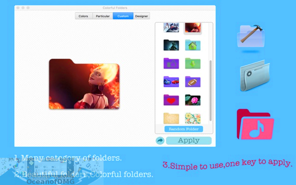 Colorful Folders for Mac Latest Version Download-OceanofDMG.com
