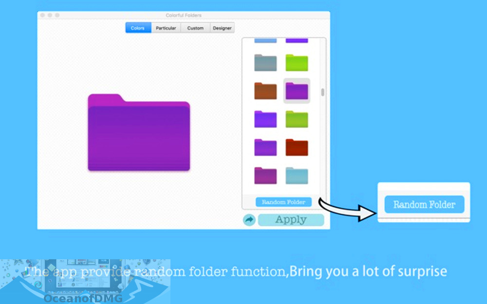Colorful Folders for Mac Offline Installer Download-OceanofDMG.com