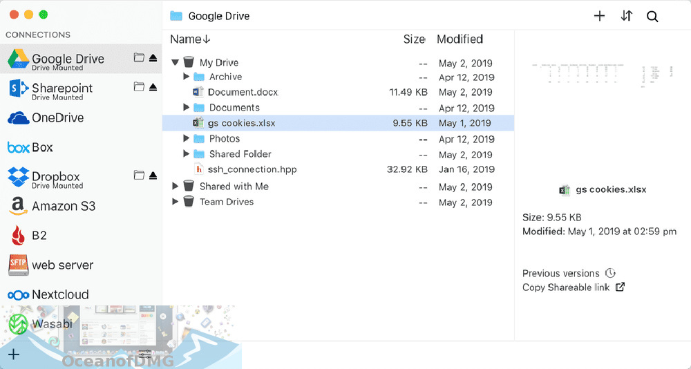 ExpanDrive 2020 for Mac Latest Version Download-OceanofDMG.com