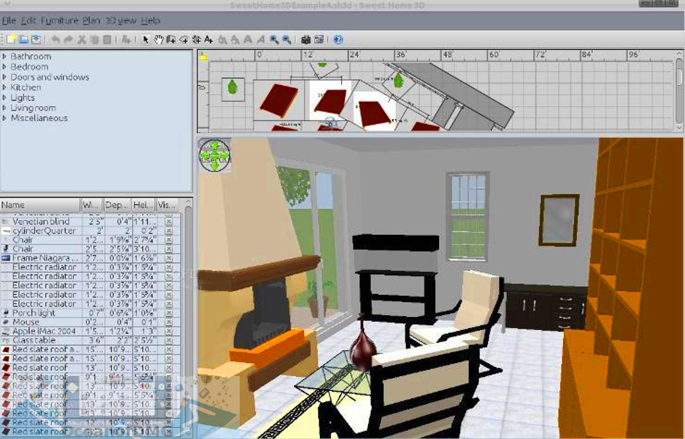 Sweet Home 3D 2020 for Mac Offline Installer Download-OceanofDMG.com