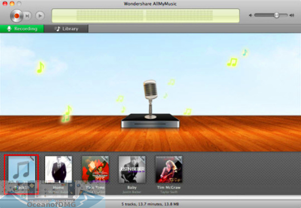 Wondershare AllMyMusic for Mac OS X Offline Installer Download-OceanofDMG.com