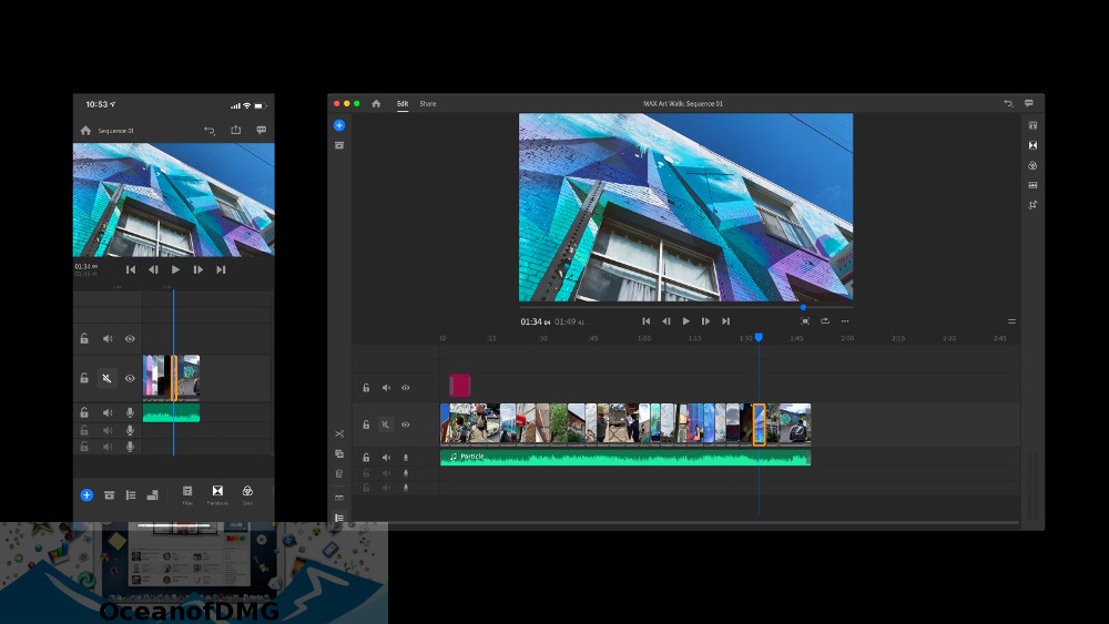 Adobe Premiere Rush for Mac Offline Installer Download-OceanofDMG.com