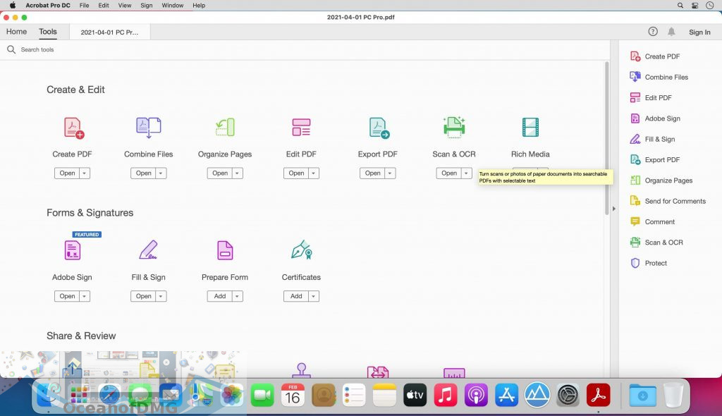 Adobe Acrobat DC 2021 for Mac Offline Installer Download-OceanofDMG.com