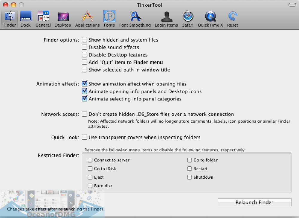 TinkerTool System for Mac Offline Installer Download-OceanofDMG.com