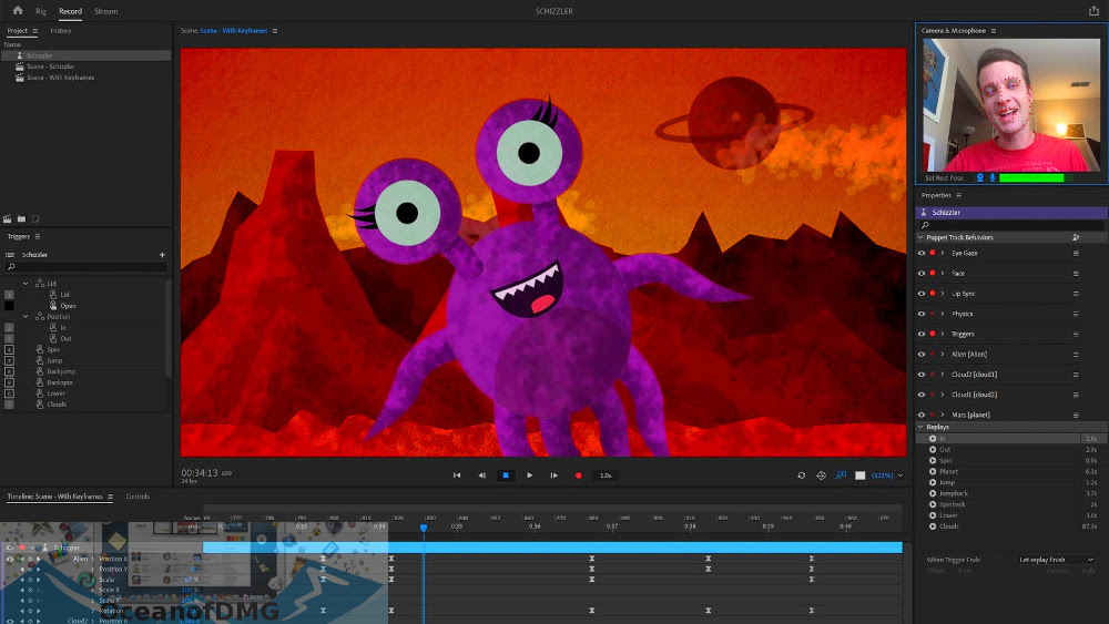Adobe Character Animator 2021 for Mac Offline Installer Download-OceanofDMG.com