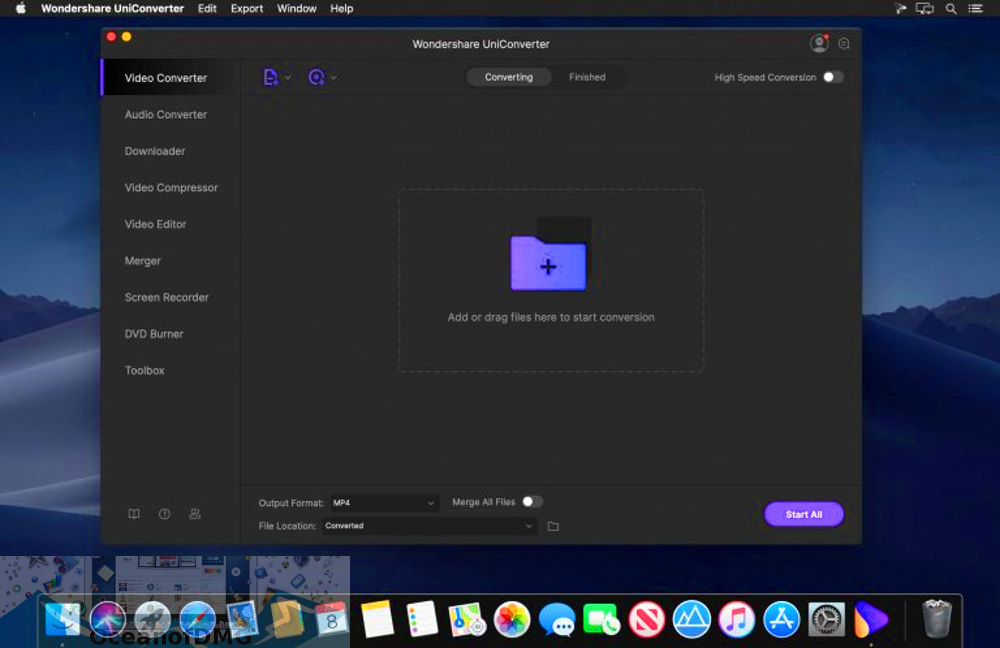 Wondershare UniConverter 2021 for Mac Latest Version Download-OceanofDMG.com