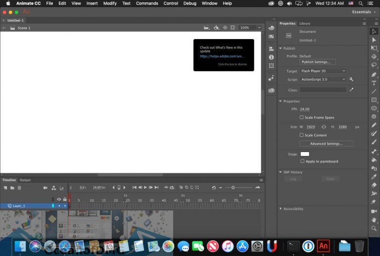 Adobe Animate 2021 for Mac Latest Version Download-OceanofDMG.com