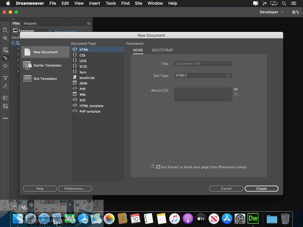 Adobe Dreamweaver 2021 for Mac Direct Link Download-OceanofDMG.com