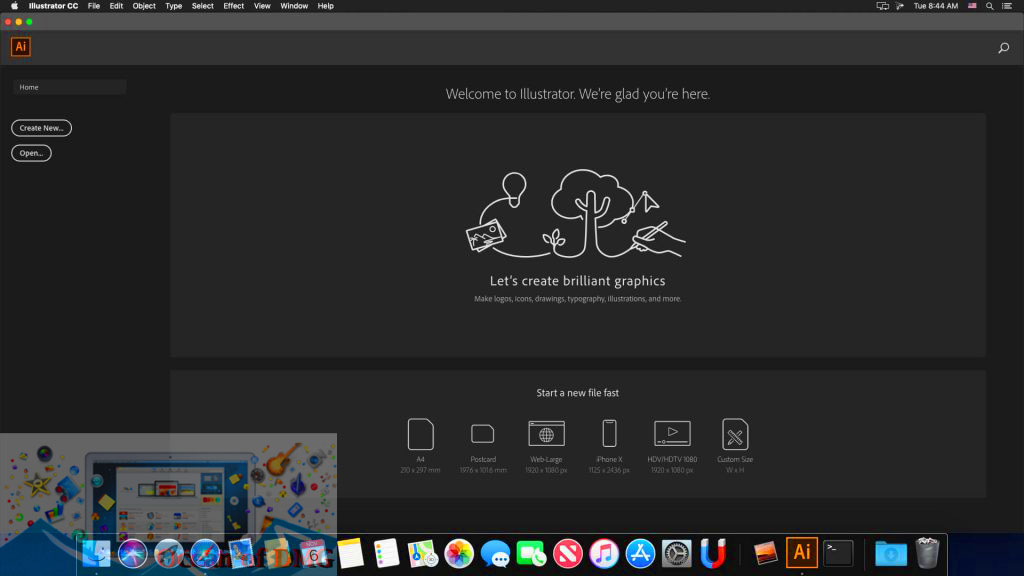 Adobe Illustrator 2022 for Mac Offline Installer Download