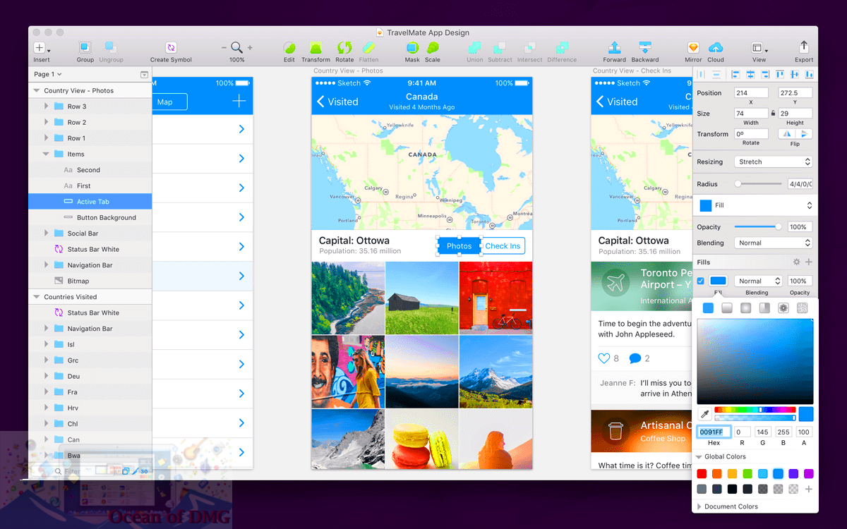 Latest update to Sketch design tool integrates official Apple iOS 11 UI  templates - 9to5Mac