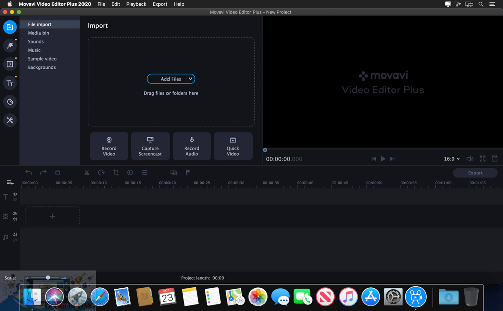 Movavi Video Editor Plus 2022 for Mac Direct Link Download