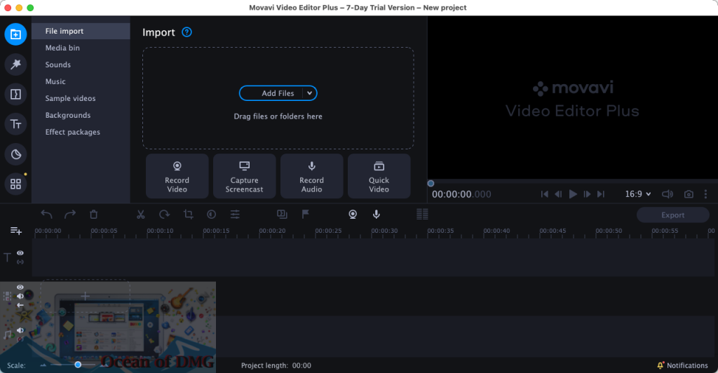 Movavi Video Editor Plus 2022 for Mac Offline Installer Download