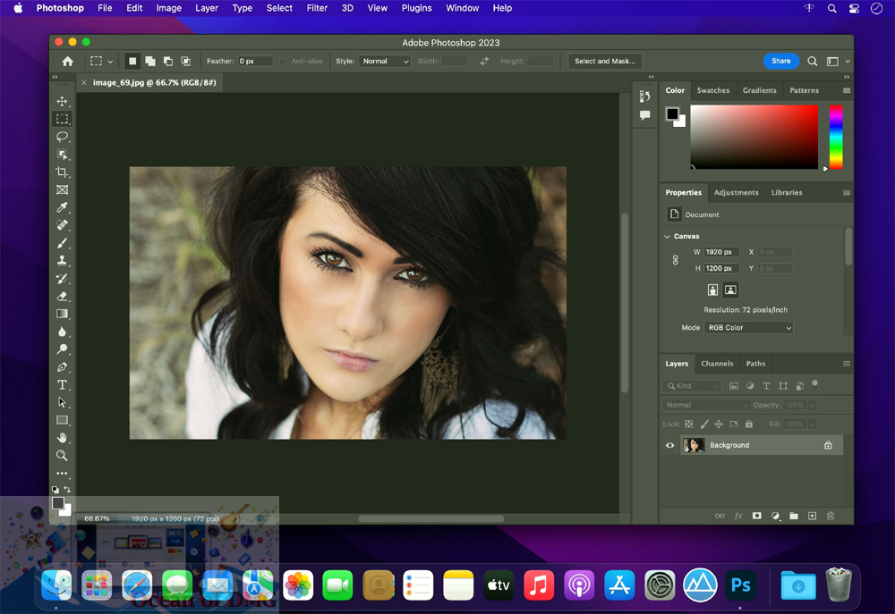 Adobe Photoshop 2023 for Mac Direct Link Download
