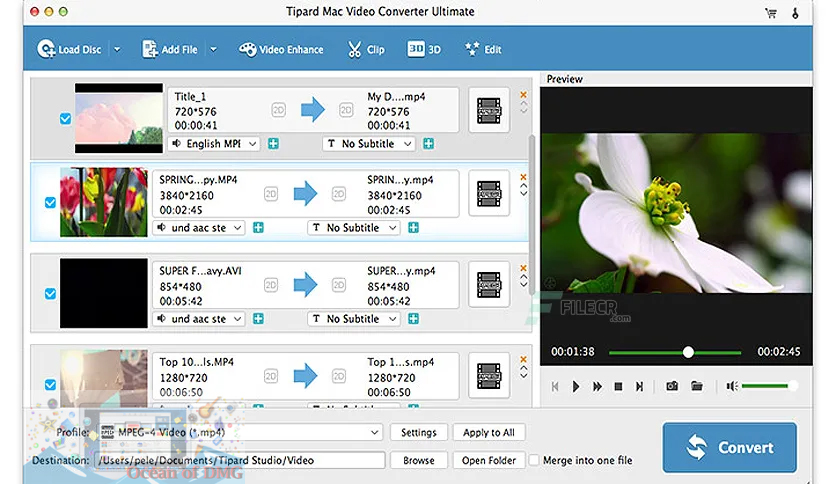 Tipard Video Converter Ultimate 2023 for Mac Latest Version Download