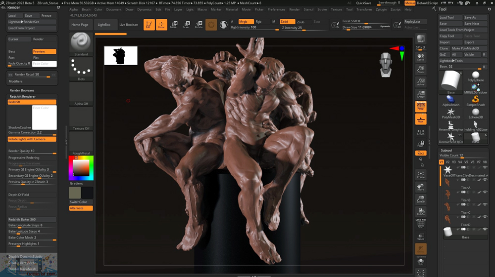 Pixologic Zbrush 2023 for macOSX Latest Version Download