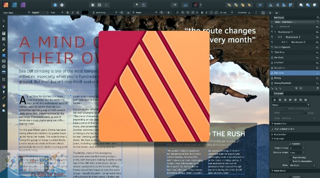 Serif Affinity Publisher 2023 for Mac Free Download