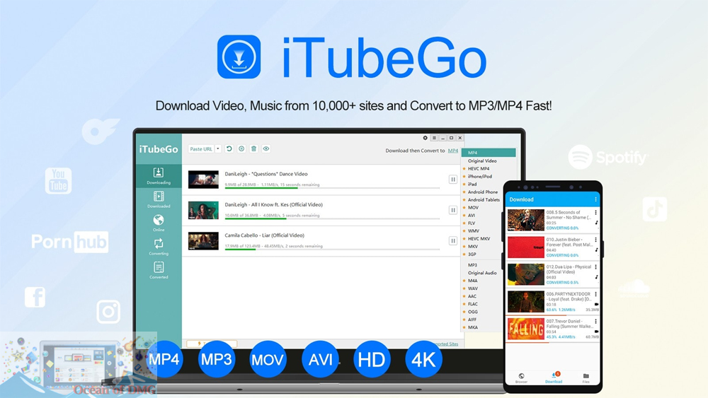 iTubeGo YouTube Downloader for macOSX Free Download
