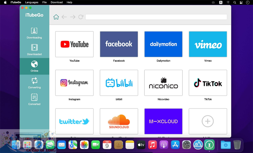 iTubeGo YouTube Downloader for macOSX Offline Installer Download